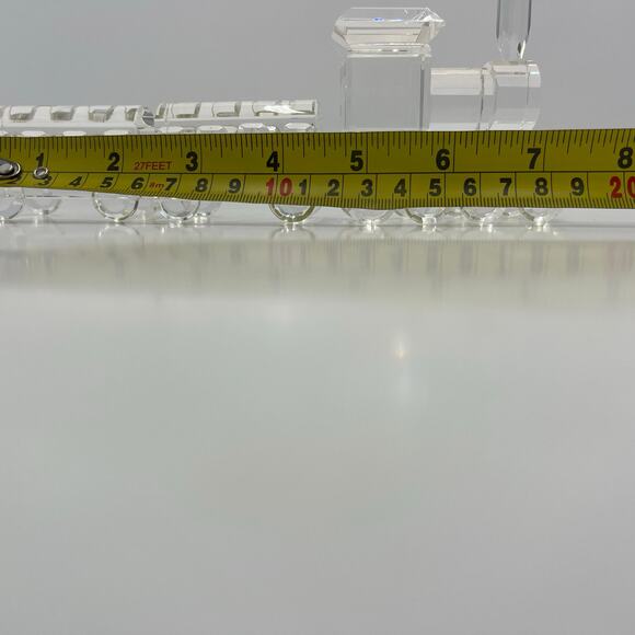 Crystal BNSF Railway Locomotive Train Glass Figurine Collectable - Picture 10 of 10